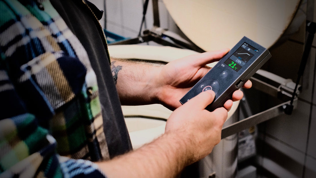 Keramikbrennofen mit Temperaturkurve - Elektro-Ofen für Keramikbrand