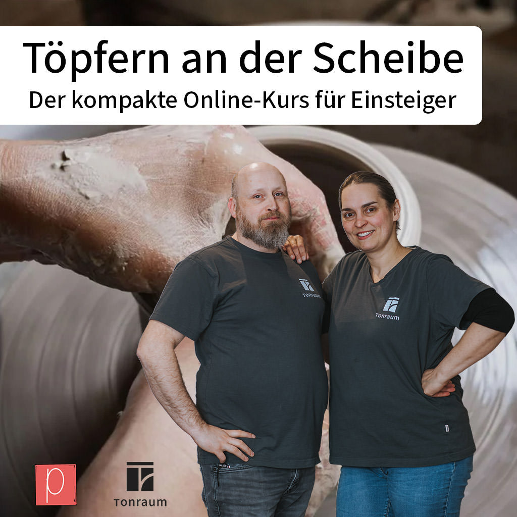 Töpfern an der Scheibe - der kompakte Online-Kurs für Einsteiger